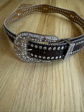 Girls Rhinestone Nocona Belt